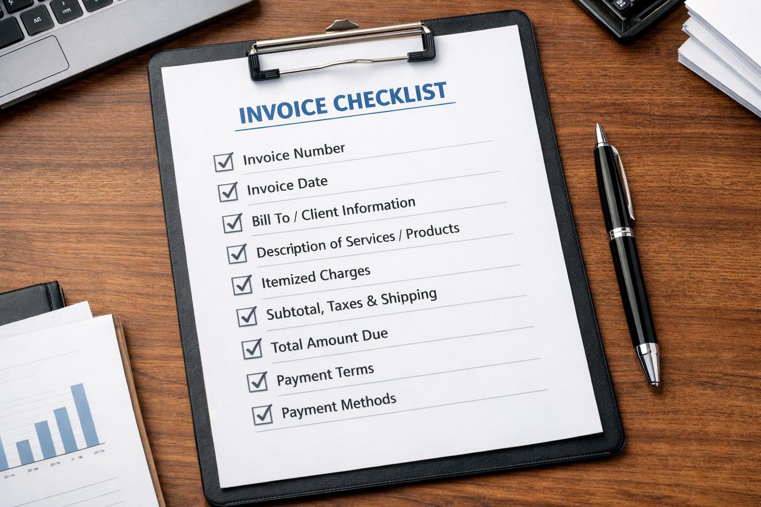 What Every Professional Invoice Must Contain (Complete Checklist)